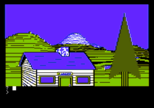 Wilderness for Apple II with adjusted tint