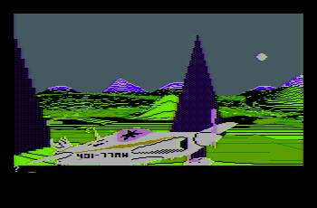 Wilderness for the IBM PC with late model CGA card and composite monitor and adjusted tint