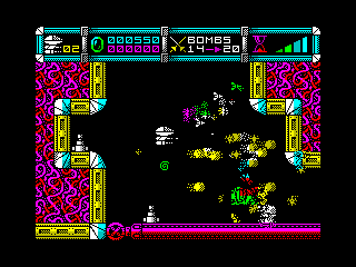 Cybernoid: The Fighting Machine ZX Spectrum screenshot