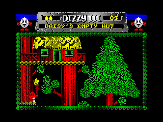 Fantasy World Dizzy ZX Spectrum screenshot