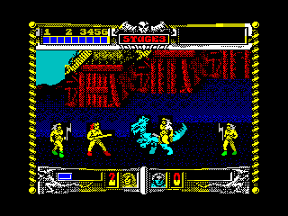 Golden Axe ZX Spectrum screenshot