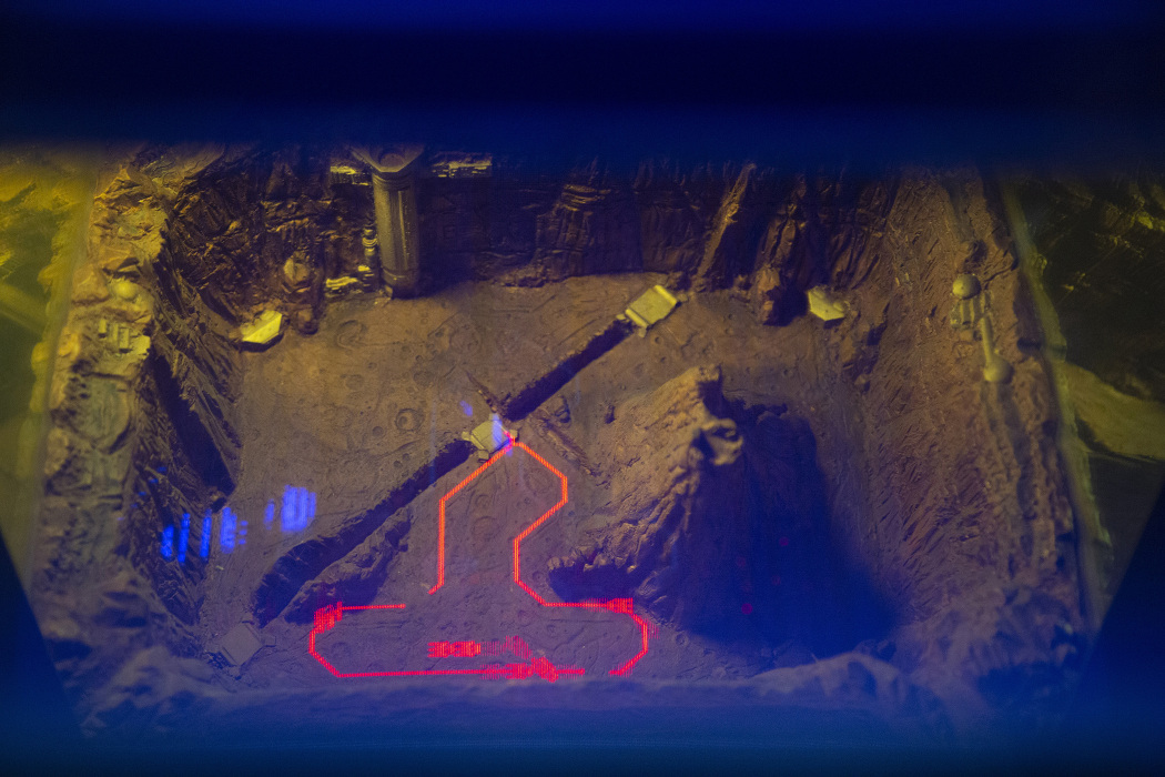 Dark Planet arcade cabinet