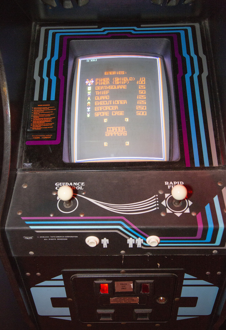 Space Dungeon arcade cabinet