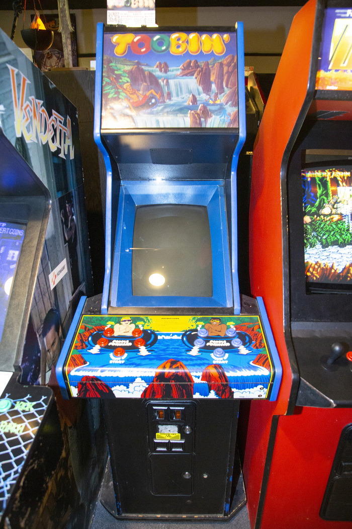 Toobin' arcade cabinet