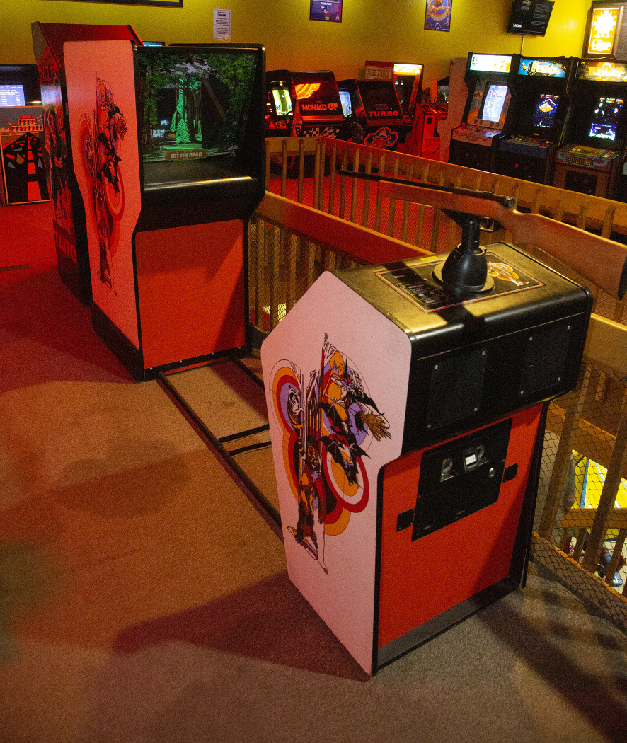 Triple Hunt arcade cabinet