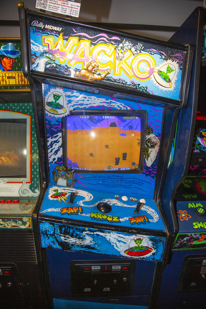 Wacko arcade cabinet