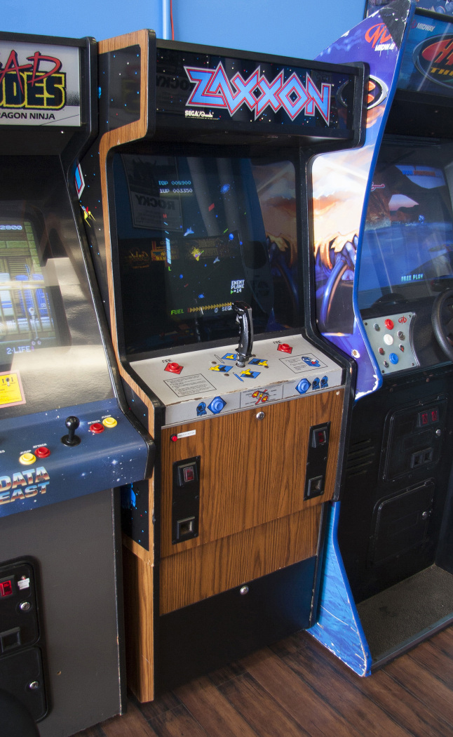 Zaxxon arcade cabinet