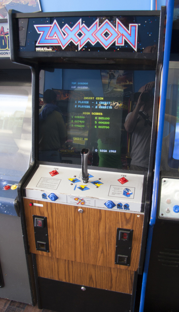 Zaxxon arcade cabinet