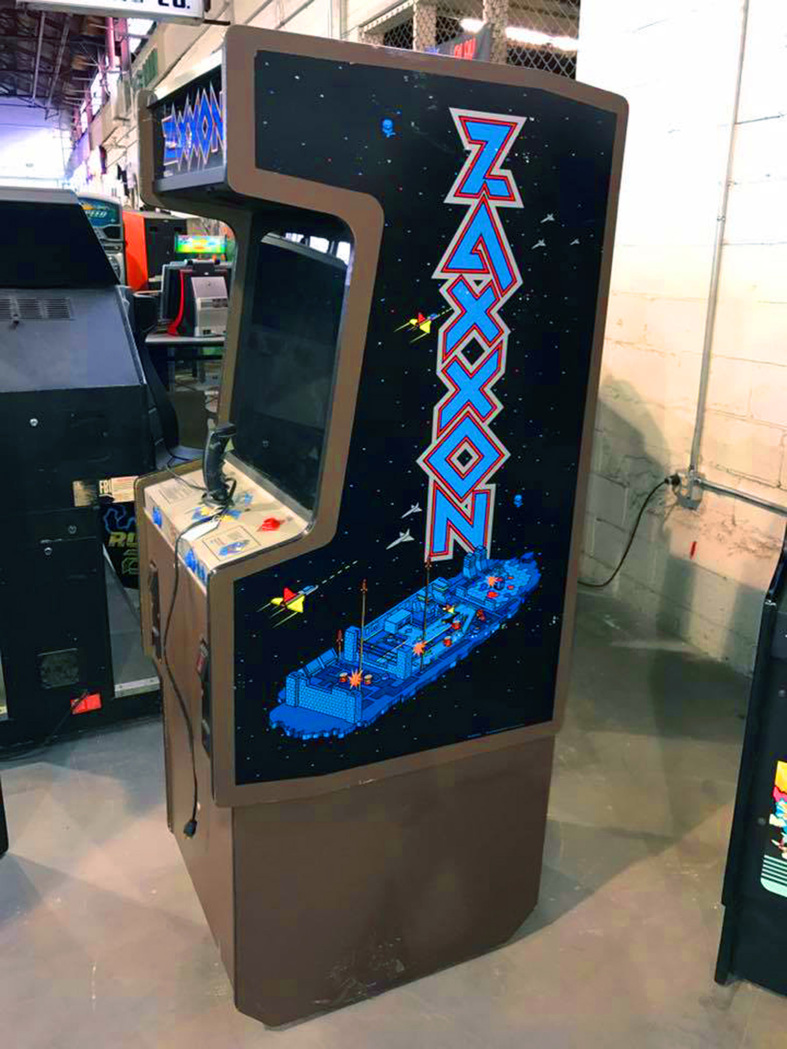 Zaxxon arcade cabinet