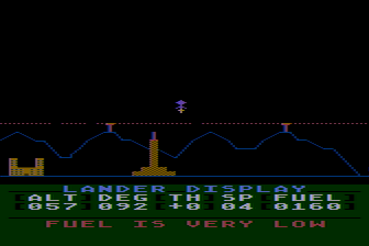 Jupiter Mission 1999 landing sequence screenshot