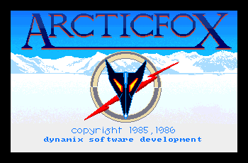 ArcticFox; Amiga screenshot
