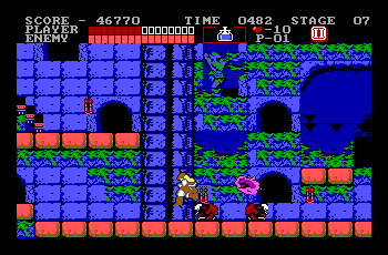 Castlevania; actual EGA palette screenshot 2