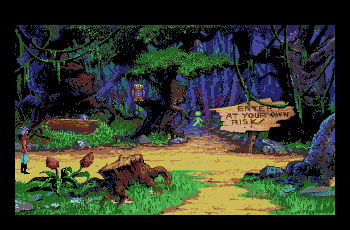 King's Quest V; Amiga screenshot 2