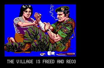 Operation Wolf; Boca/Paradise EGA screenshot 2