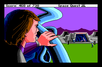 Space Quest 3; hypothetical EGA palette screenshot 1