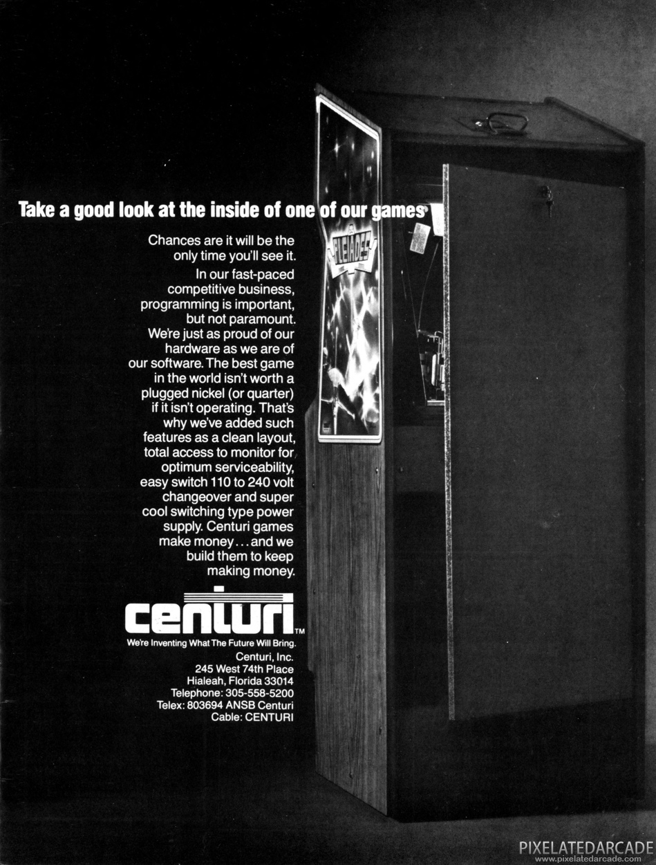 Centuri, Inc. Advertisement: August 1981 magazine ad