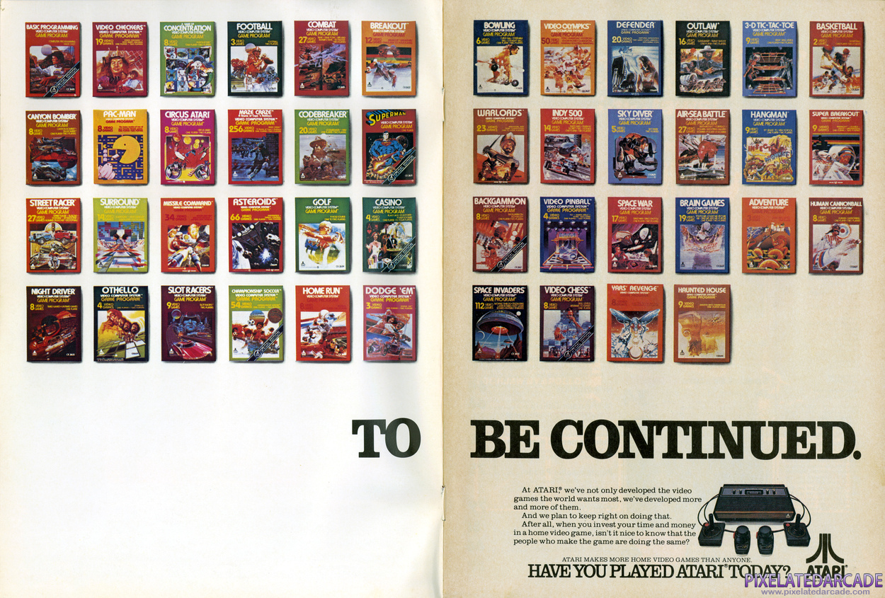 Atari, Inc. Advertisement: July 1982 magazine ad