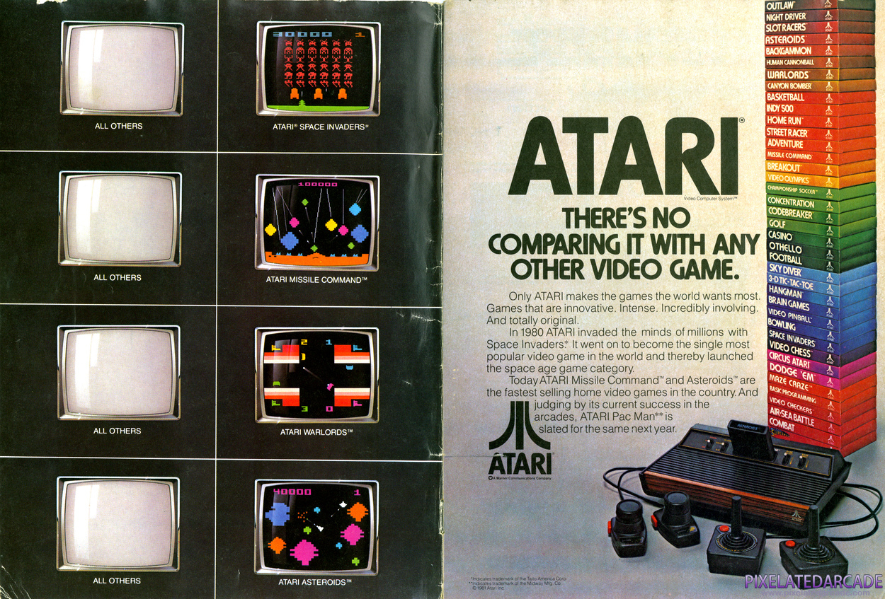 Atari, Inc. Advertisement: March 1982 magazine ad