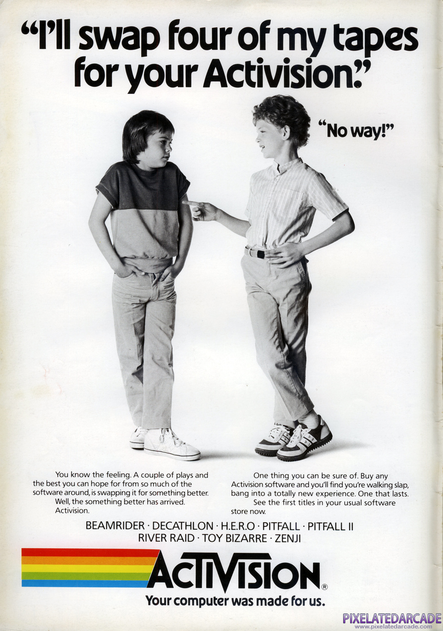Activision, Inc. Advertisement: September 1985 magazine ad