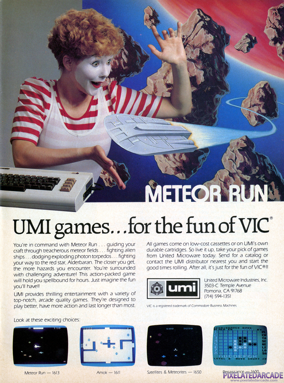 United Microware Industries, Inc. Advertisement: January 1983 magazine ad