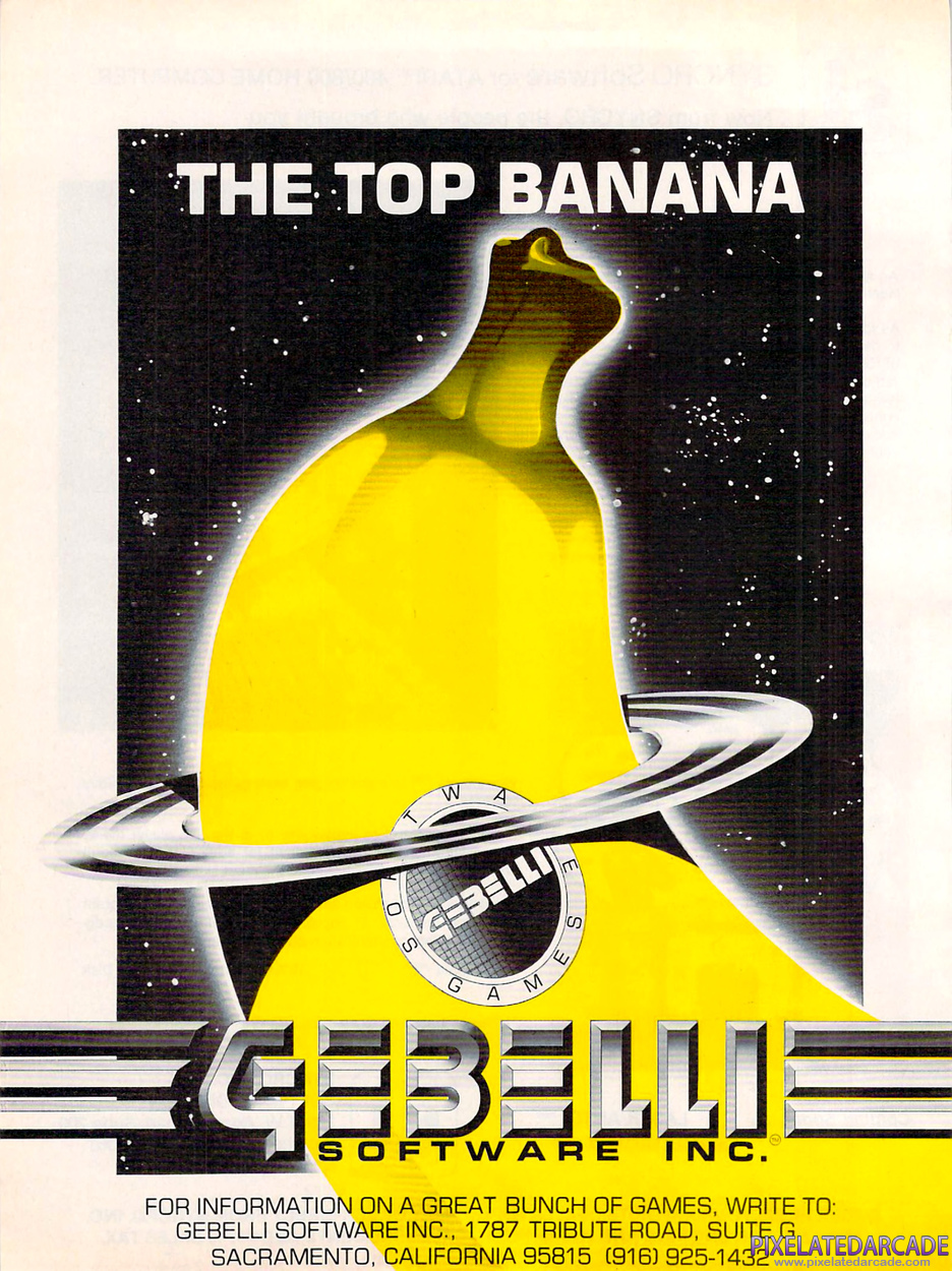 Gebelli Software, Inc. Advertisement: October 1982 magazine ad