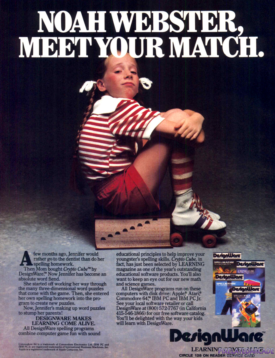 DesignWare, Inc. Advertisement: October 1984 magazine ad