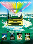Penguin Software computer graphics October 1983 magazine ad