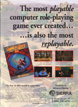 December 1992 magazine ad