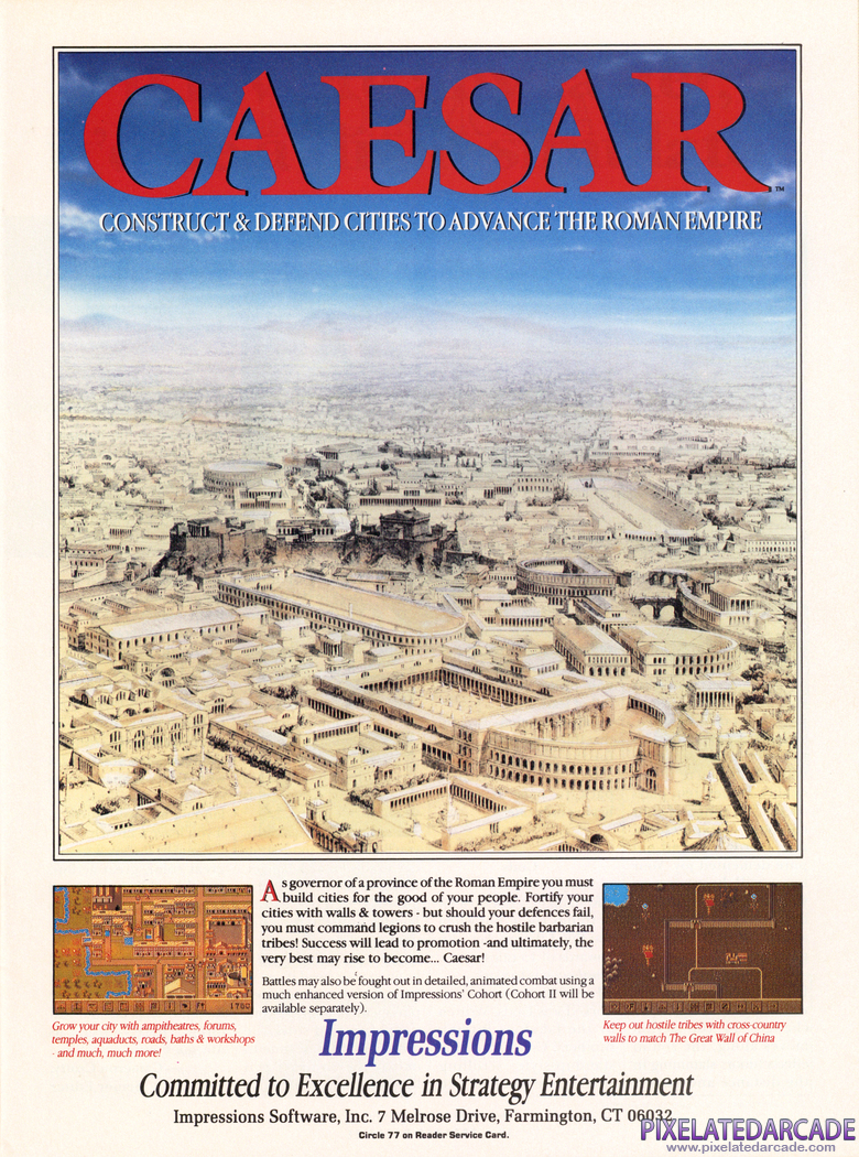 Caesar Advertisement: January 1993 magazine ad
