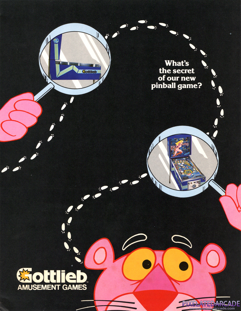 Pink Panther Advertisement: Pink Panther flyer - Front