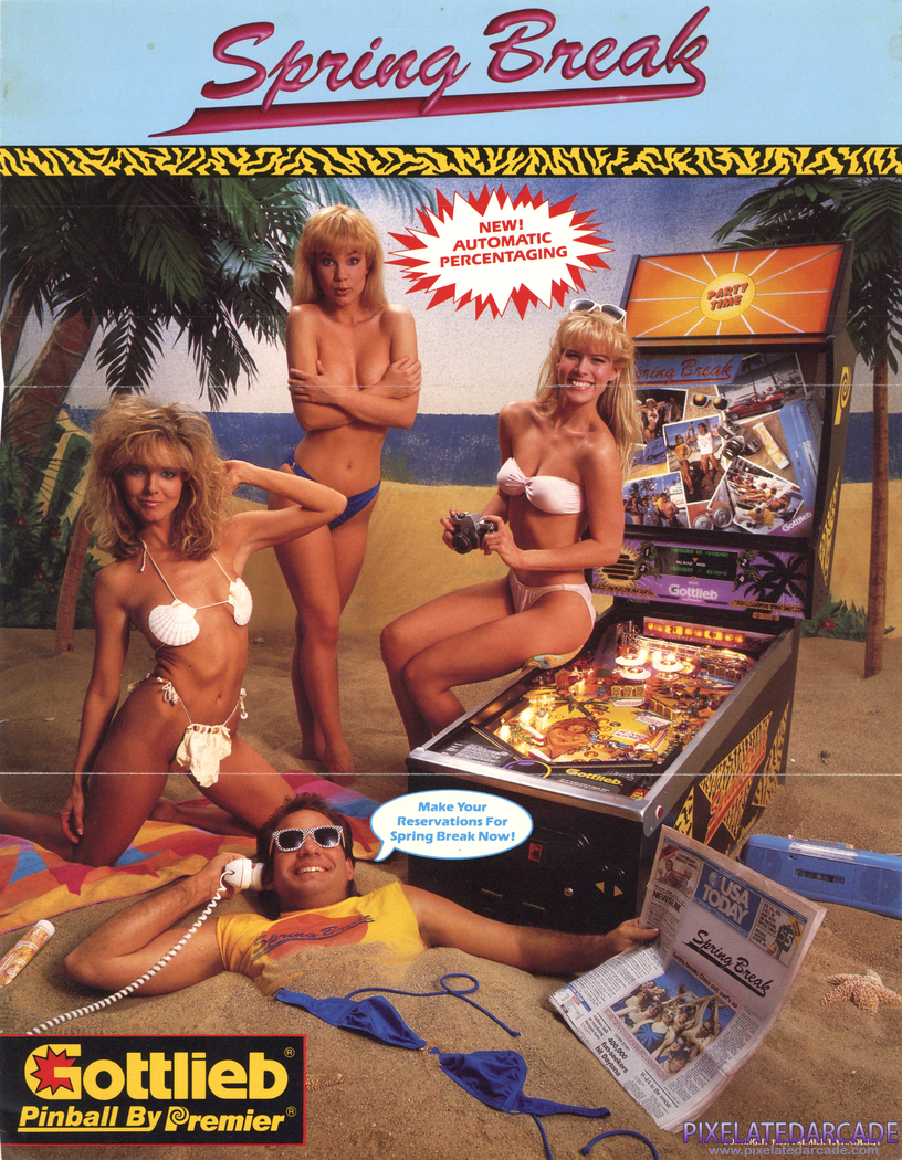 Spring Break Advertisement: Spring Break flyer - Front
