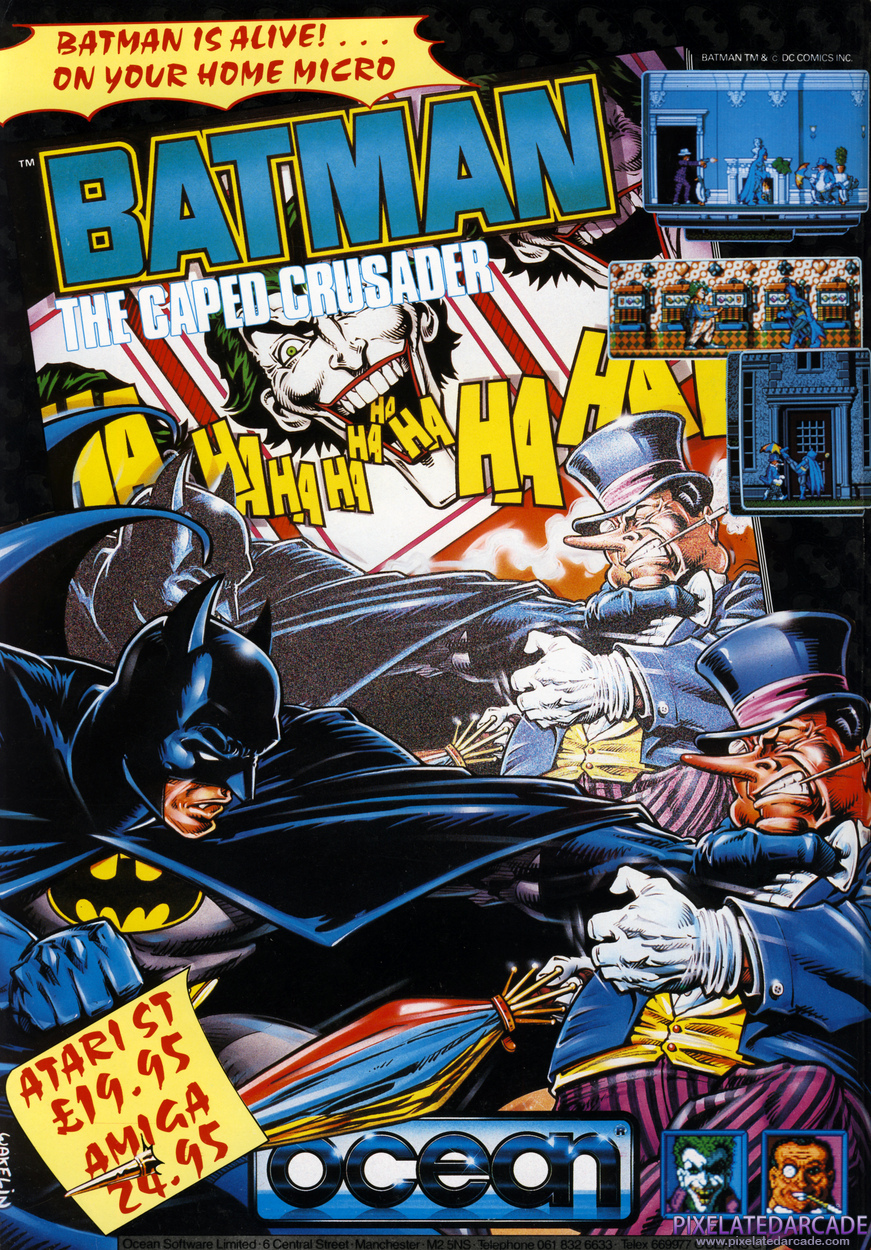 Batman: The Caped Crusader Advertisement: January 1989 magazine ad