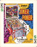 Joker Poker flyer - Front