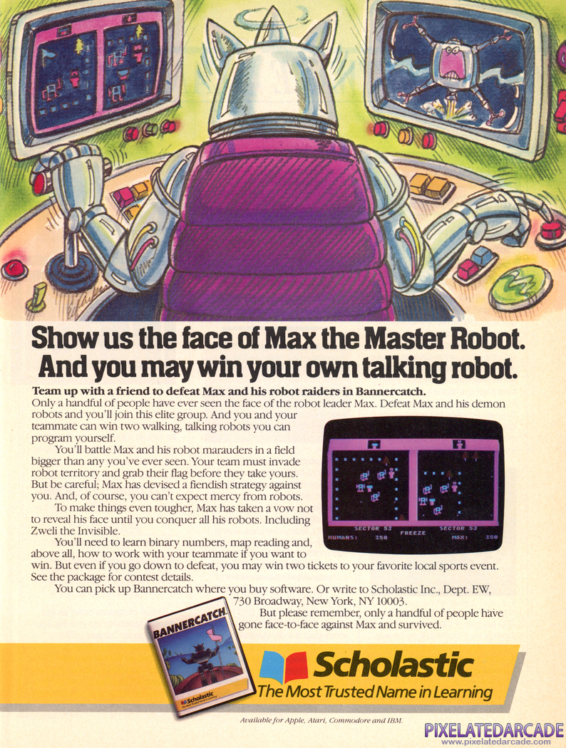 Bannercatch Advertisement: November 1984 magazine ad