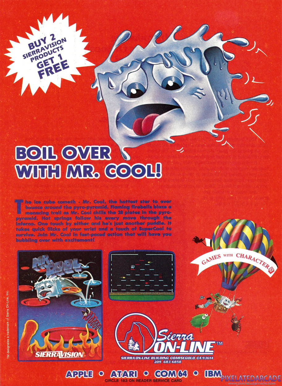 Mr. Cool Advertisement: December 1983 magazine ad