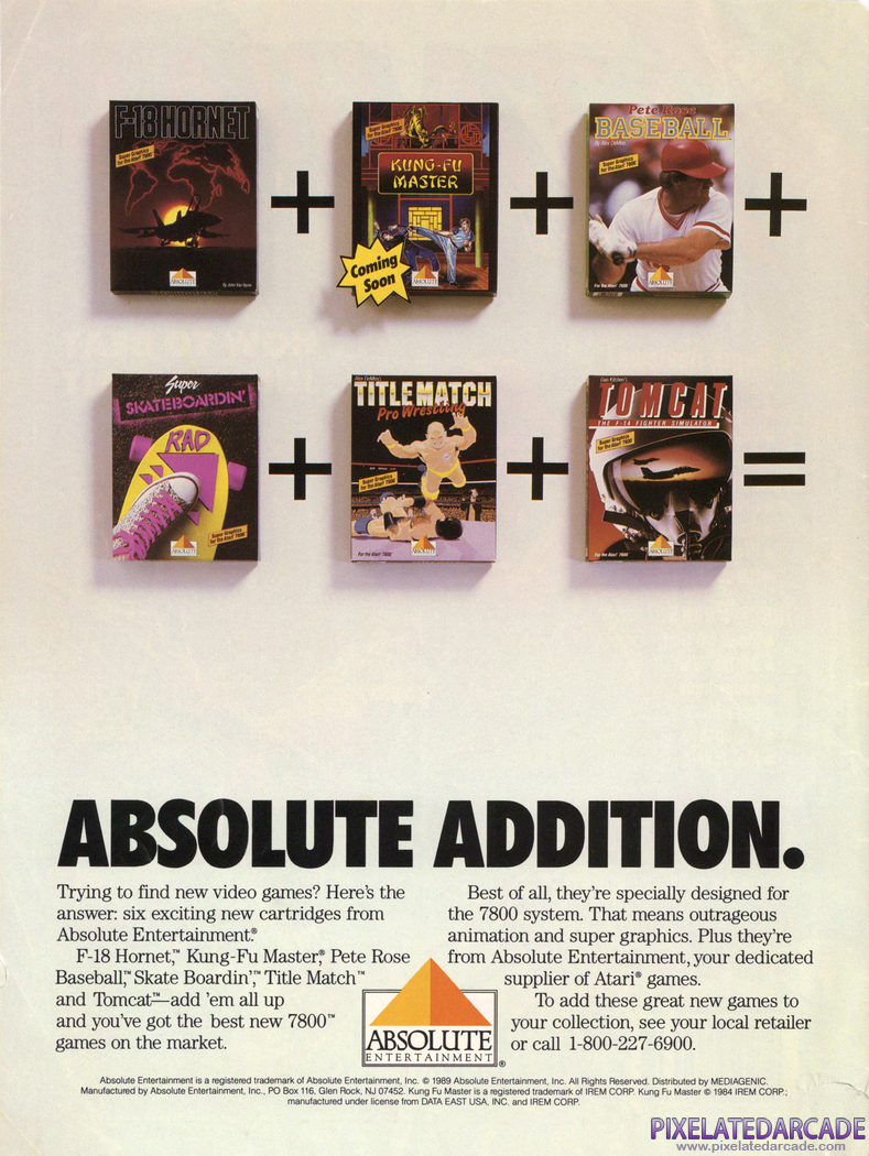 Kung-Fu Master Advertisement: August 1989 magazine ad