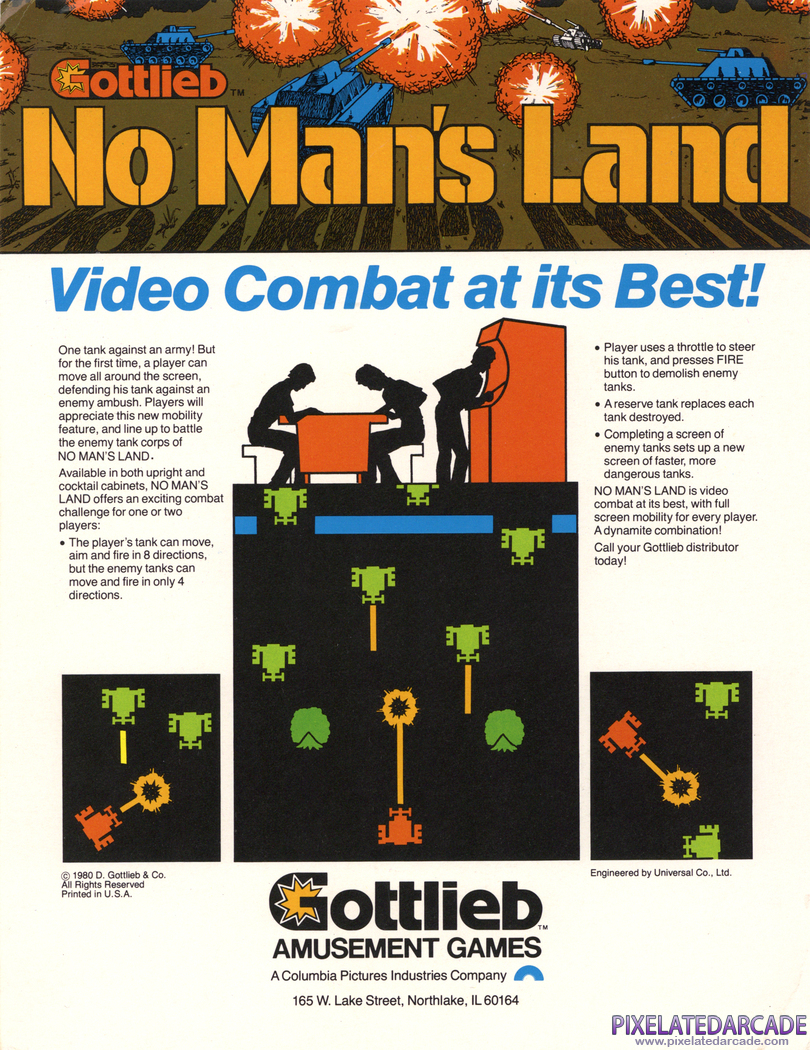 No Man's Land Advertisement: No Man's Land flyer