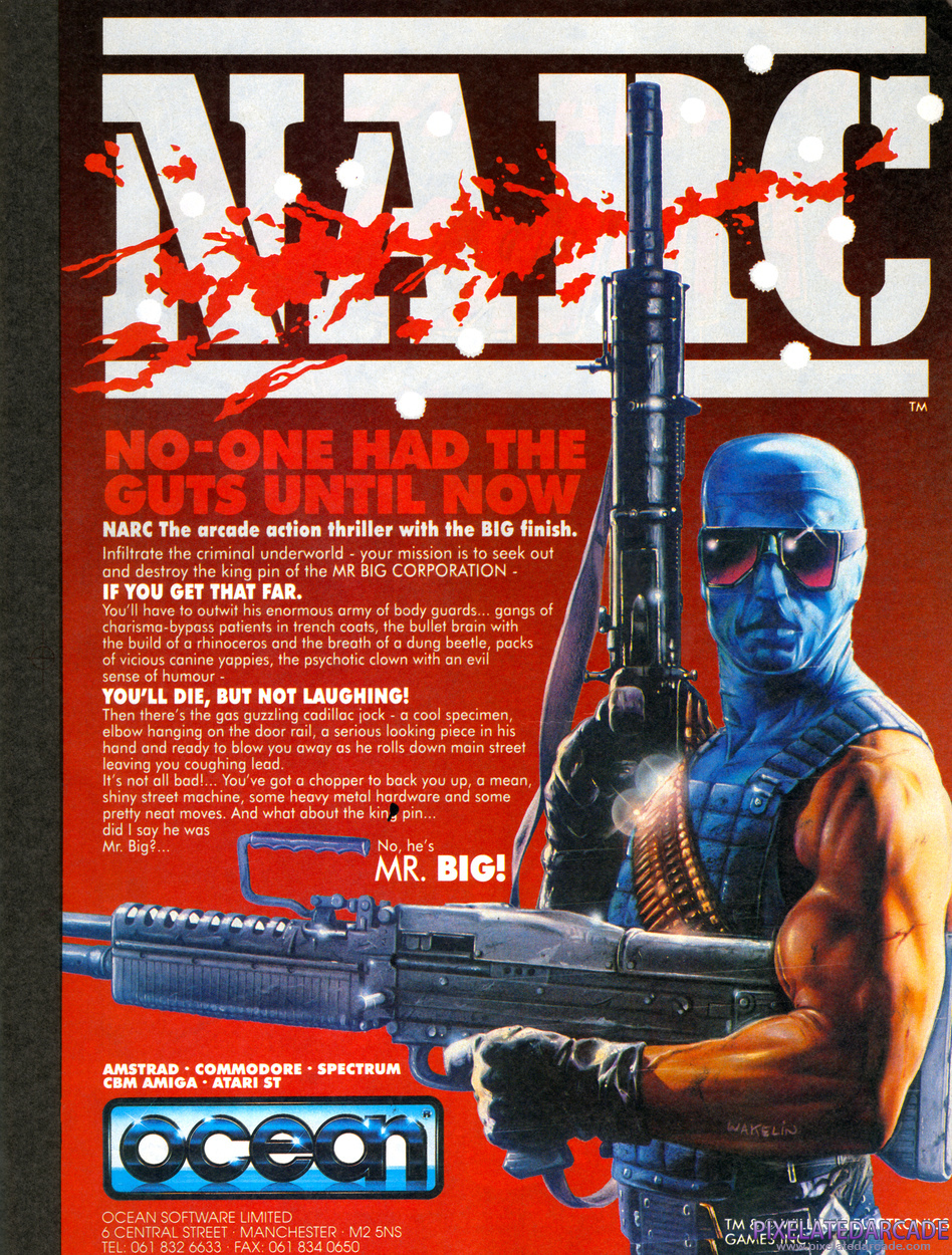 NARC Advertisement: December 1990 magazine ad