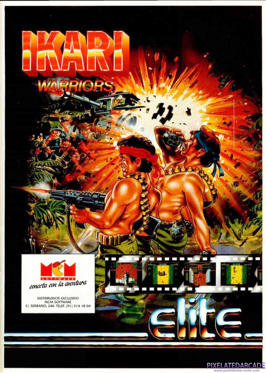 Ikari Warriors Advertisement: May 1988 magazine ad