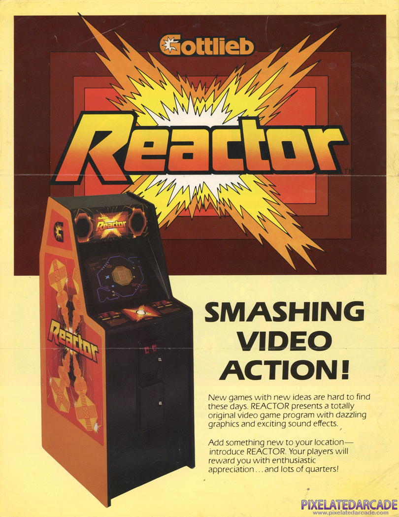 Reactor Advertisement: Reactor flyer - Front