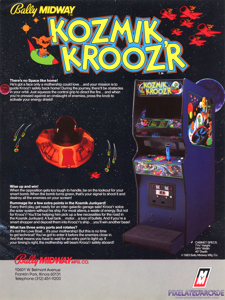 Kozmik Krooz'r Advertisement: Kozmik Krooz'r flyer - Back