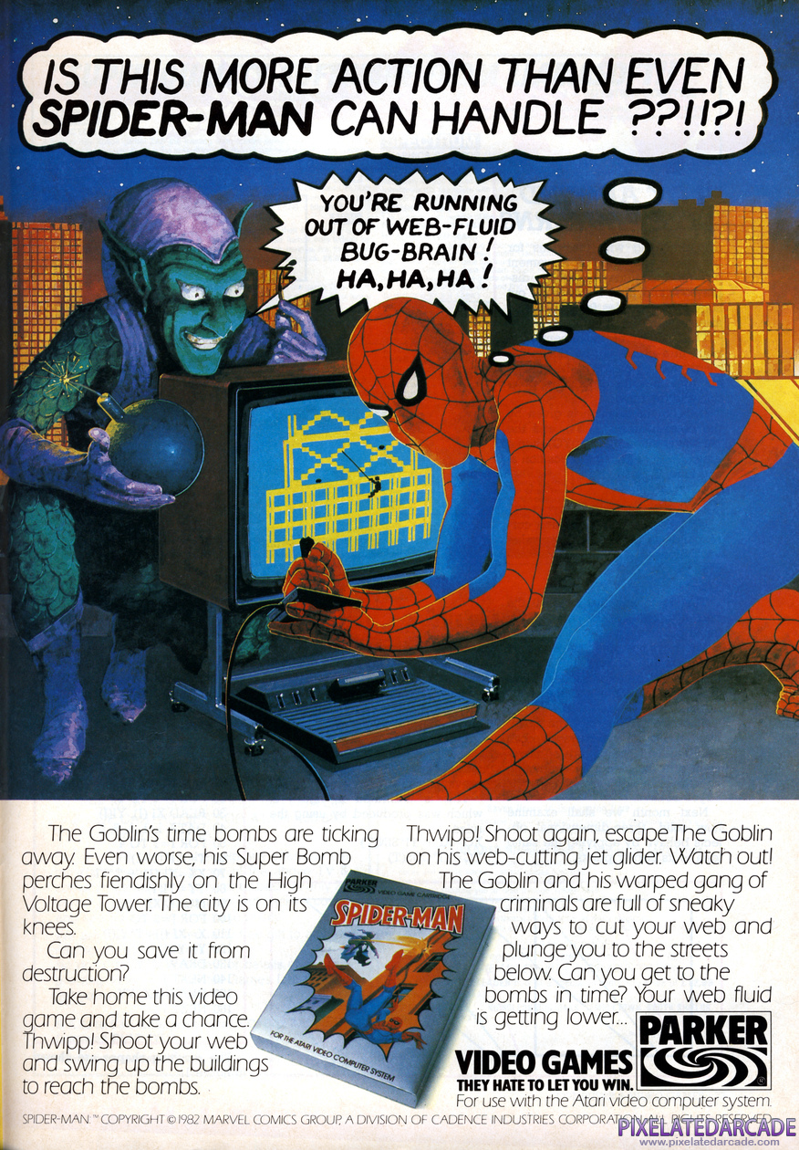 Spider-Man Advertisement: March 1983 magazine ad
