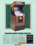 Frogger flyer - Back