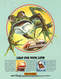 Frogger flyer - Front