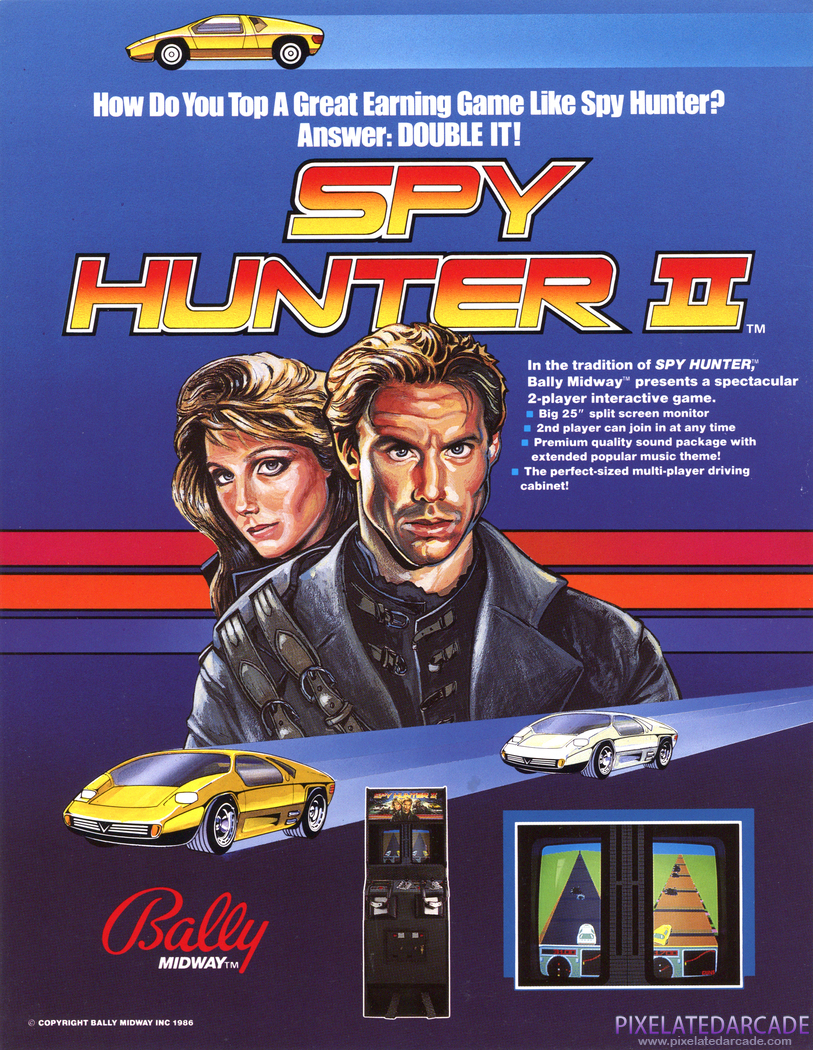 Spy Hunter II Advertisement: Spy Hunter II flyer