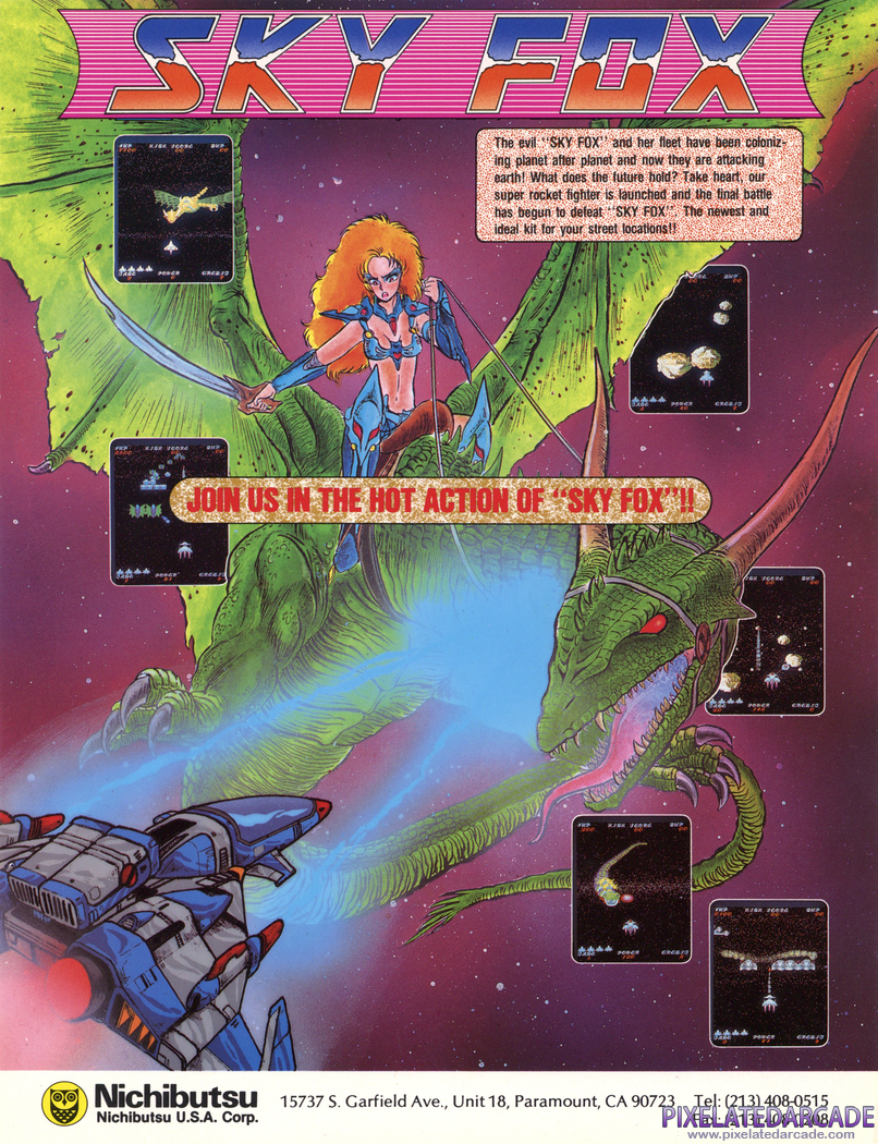Sky Fox Advertisement: Sky Fox flyer