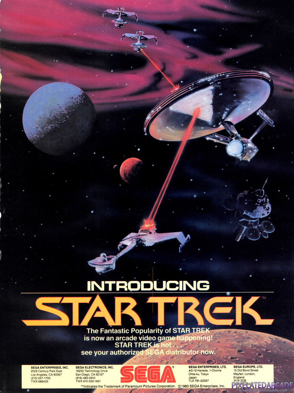 Star Trek: Strategic Operations Simulator Advertisement: Star Trek flyer