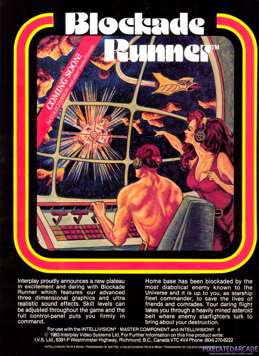 Blockade Runner Advertisement: October 1983 magazine ad