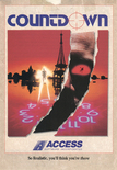Countdown flyer included with other Access Software titles - Front side