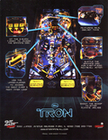 TRON: Legacy flyer - Back